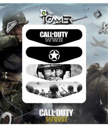 خرید برچسب لایت بار دسته پلی استیشن ۴ طرح Call of Duty