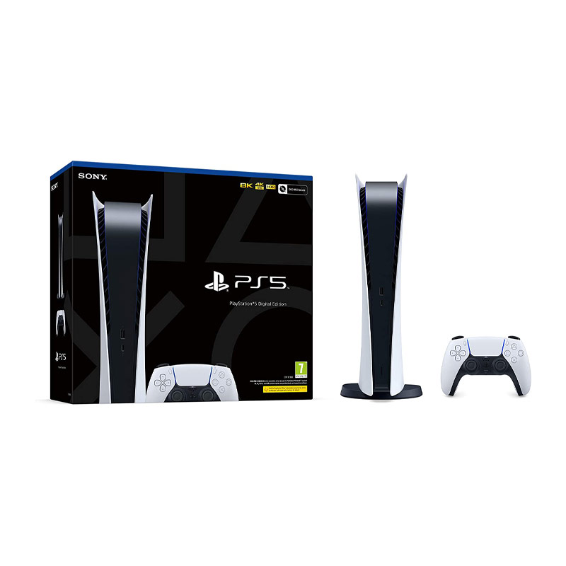خرید کنسول بازی پلی استیشن 5 ( PS5 Digital Edition ) – ظرفیت 825GB