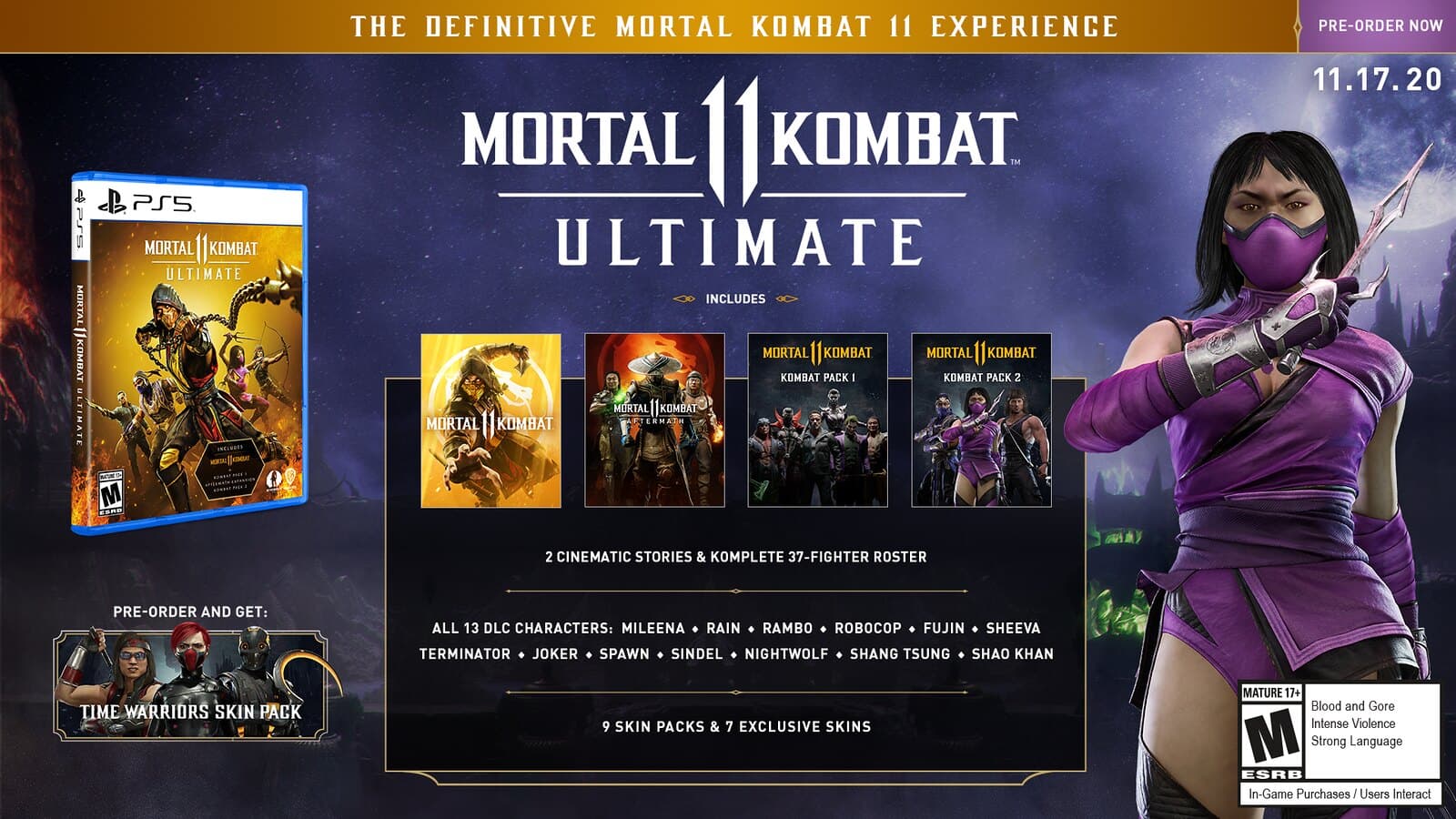 خرید دیسک بازی Mortal Kombat 11 Ultimate Edition برای PS5
