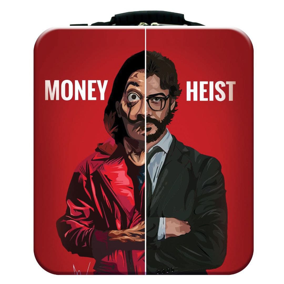 خرید کیف حمل کنسول پلی استیشن و ایکس باکس طرح Money heist