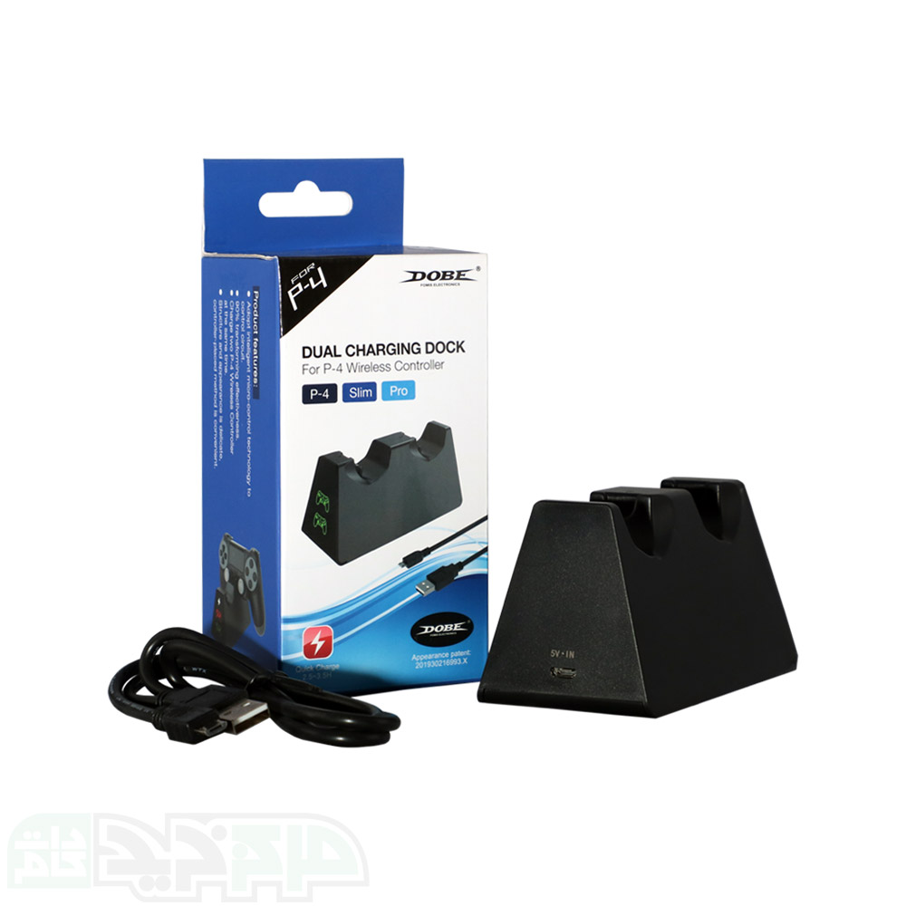 خرید پایه شارژر دسته ps4 دابی مدل TP4-19012